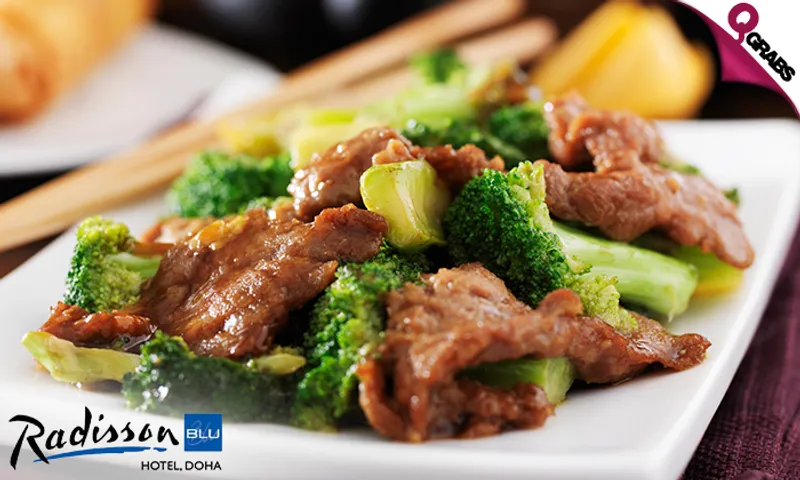Chinese Cuisine Set Menu for TWO at Ruby Wu's, Radisson Blu Hotel, Doha!